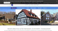 Desktop Screenshot of kassberg-immobilien.de