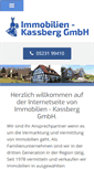 Mobile Screenshot of kassberg-immobilien.de